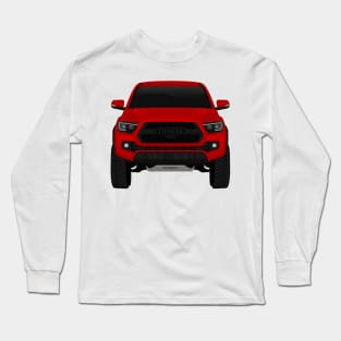 Toyota Tacoma DARK-RED Long Sleeve T-Shirt